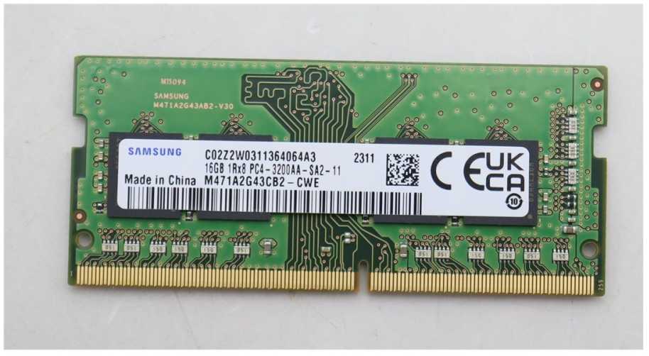 RAM Lenovo ATMINTIS SODIMM, 16 GB, DDR4, 3200, „Samsung“