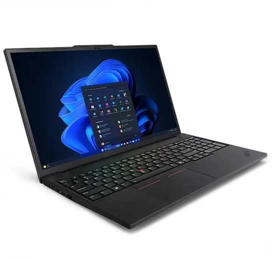 Nešiojamas kompiuteris Lenovo ThinkPad P16v Gen 3 | Intel Core Ultra 7 255H, 16" WUXGA IPS, 64 GB RAM, 1 TB SSD, NVIDIA RTX PRO 2000 8 GB, Windows 11 Pro | Juodas