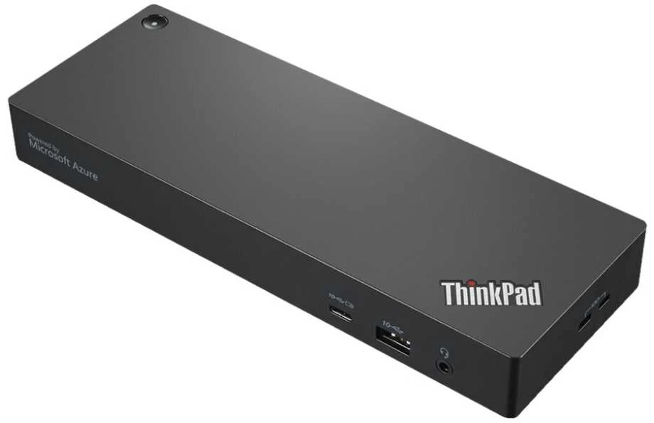 Lenovo ThinkPad Universal Thunderbolt 4 Smart Dock Dock Ethernet LAN (RJ-45) jungtys 1 x 10/100/1000M LAN prievadas DisplayPorts kiekis 2 USB 3.0 (3.1 Gen 1) jungtys kiekis 4 HDMI jungtys kiekis 1 Ethernet LAN Garantija 36 mėn.
