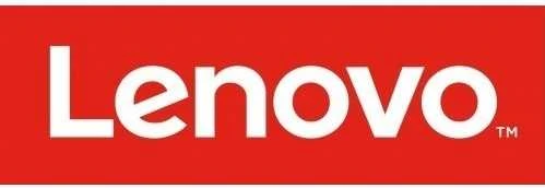 Lenovo logotipas raudoname stačiakampyje