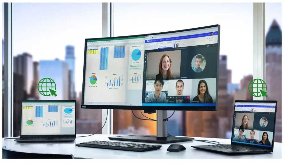 Monitorius Lenovo ThinkVision P40W-20 39,7"