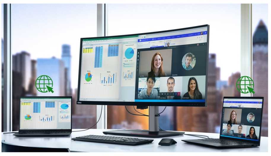 Monitorius Lenovo ThinkVision P40W-20 39,7"