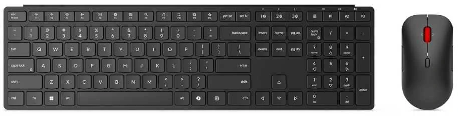 LENOVO WIRELESS MULTI-MODE PRO COMBO Klaviatūra ir pelė NORDIC