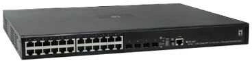 Šakotuvas Level One jungiklis LevelOne GTL-2691, 20x 1GbE, 4x SFP