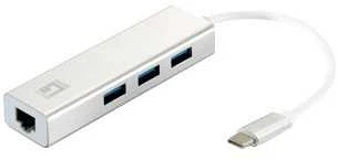 Level One Carruzzo LevelOne USB-0504 tinklo plokštė Eternetas 1000 Mbit/ai
