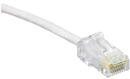 Leviton Brand Rex Leviton 6H460-15W, 4,6 m, Cat6, U/UTP (UTP), RJ-45, RJ-45, baltas