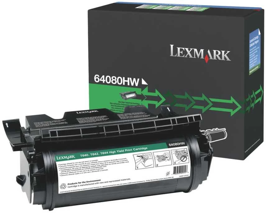 Lexmark T64x High Recondit Cartridge, Juodas, 21000 psl