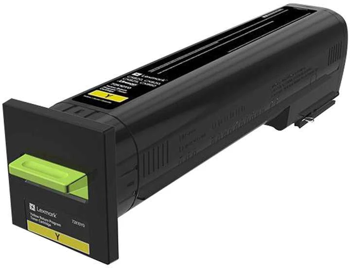 Lexmark 72K20Y0 tonerio kasetė Originalus Geltona 1 vnt