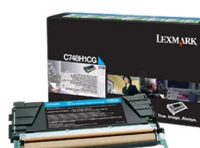 Lexmark C748H3CG kasetė, žalsvai mėlyna, 10 000 puslapių