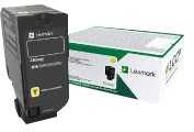 Lexmark 74C20Y0 tonerio kasetė Originalus Geltona 1 vnt