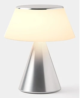 Lexon Luma M LED lempa sidabrinė LH87MAP