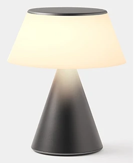 Lexon Luma M LED lempa, pilka, LH87MX