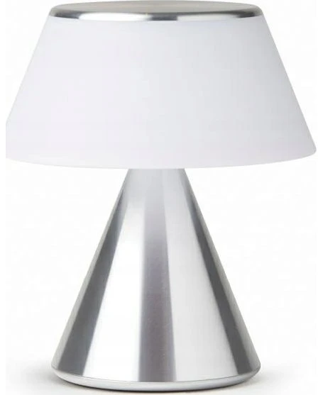 Lexon Luma M LED lempa sidabrinė LH87MAP