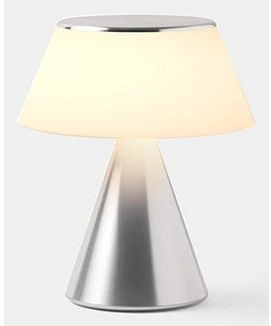 Lexon Luma M LED lempa sidabrinė LH87MAP