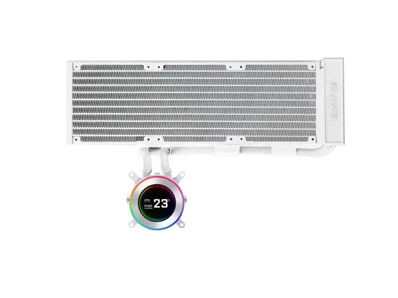 „Lian Li HYDROSHIFT II LCD-C 360“ be ventiliatoriaus ARGB AIO vandens aušinimas – kibiras
