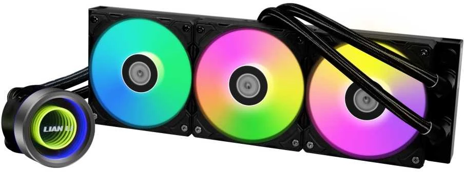 Lian Li GALAHAD II 360 Trinity AiO Vanduo Cooler, ARGB – juodos spalvos