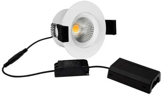 Light Solutions Aps „HiluX D8 Tilt360“ – viso spektro LED įleidžiamas prožektorius – Ra97 – 3000K – baltas