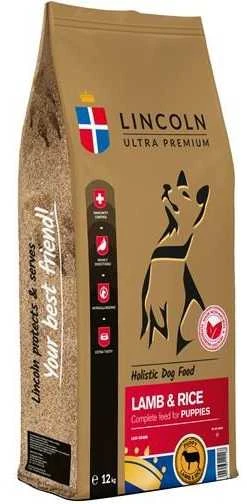 Sausas Šunų Maistas - LINCOLN Ultra premium Aviena Ir Ryžiais, 12 Kg