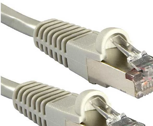 Tinklo Kabelis - LINDY Cat.6A S/FTP LSZH Tinklo Kabelis, RJ45, M/M, 500MHz, 0.5 m, Pilkas