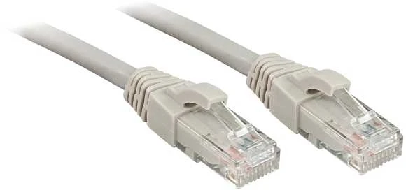 Tinklo Kabelis - LINDY Cat.6 U/UTP Tinklo Kabelis, RJ45, M/M, 250MHz, 15 m, Pilkas