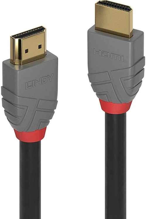 HDMI Laidas - LINDY Anthra Line HDMI Laidas M/M, Standartinis, 15 m, Juodas
