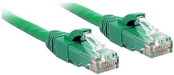 Tinklo Kabelis - LINDY Cat.6 U/UTP Tinklo Kabelis, RJ45, M/M, 250MHz, 20 m, Žalias
