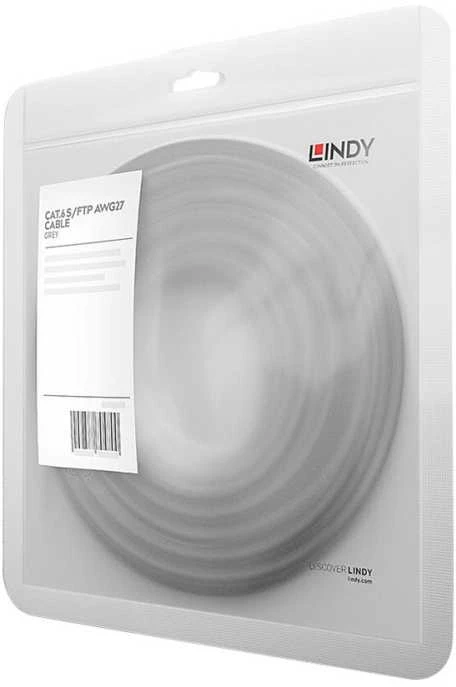 Tinklo Kabelis - LINDY Cat.6 S/FTP Tinklo Kabelis, RJ45, M/M, 250MHz, 27AWG, 2 m, Pilkas