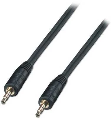 Garso Kabelis - LINDY Garso Kabelis 3.5 mm Stereo, 2 m, Juodas
