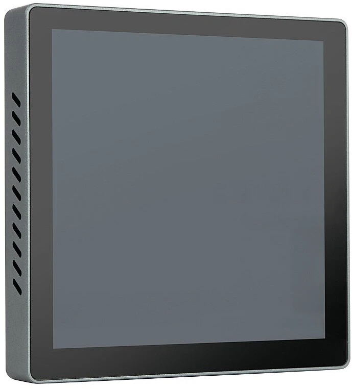 Valdymo Jutiklinis Pultas - Lindy Control Touchpad 32310, 4 Coliai, PoE, Android 11, Tamsiai Pilkas
