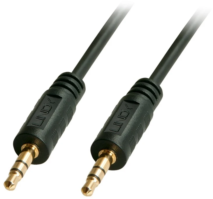 Garso Kabelis - LINDY Garso Kabelis 3.5 mm Stereo, 3 m, Juodas