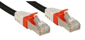 Tinklo Kabelis - LINDY Cat.6A S/FTP LSZH Tinklo Kabelis, RJ45, M/M, 500MHz, 26AWG, 7.5 m, Juodas