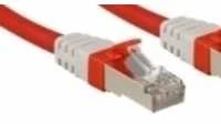 Tinklo Kabelis - LINDY Cat.6A S/FTP LSZH Tinklo Kabelis, RJ45, M/M, 500MHz, 26AWG, 5 m, Raudonas