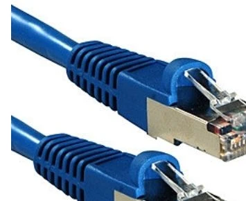Tinklo Kabelis - LINDY Cat.6A S/FTP LSZH Tinklo Kabelis, RJ45, M/M, 500MHz, 10 m, Mėlynas