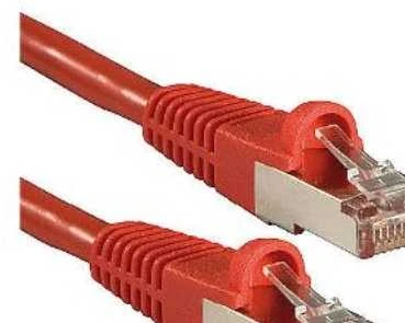 Tinklo Kabelis - LINDY Cat.6A S/FTP LSZH Tinklo Kabelis, RJ45, M/M, 500MHz, 1.5 m, Raudonas