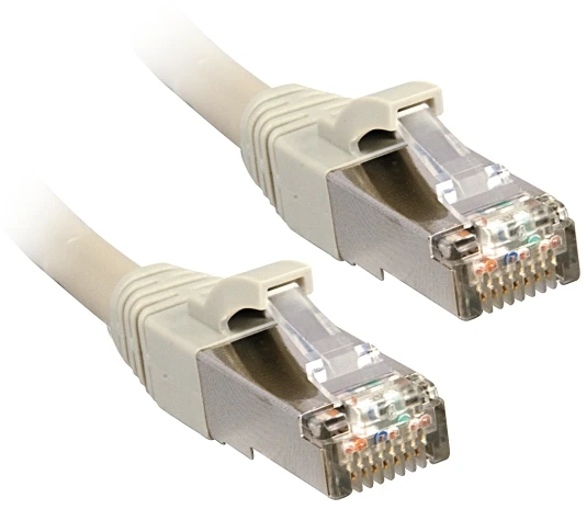 Tinklo Kabelis - LINDY Cat.6 F/UTP Tinklo Kabelis, RJ45, M/M, 250MHz, 26AWG, CCA, 0.3 m, Pilkas