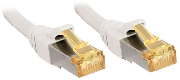 Tinklo Kabelis - LINDY RJ45 S/FTP LSZH Tinklo Kabelis, Cat.6A Jungtis, Cat.7 Raw, M/M, 20 m, Baltas