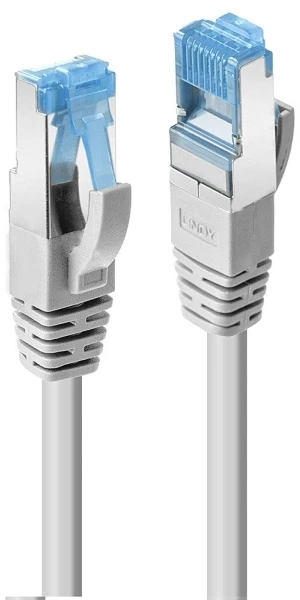 Lindy Lindy 47635 Pilka tinklo kabelis 5 m Cat6a S/FTP (S-STP)