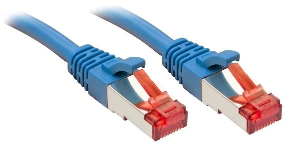 Tinklo Kabelis - LINDY Cat.6 S/FTP Tinklo Kabelis, RJ45, M/M, 250MHz, 27AWG, 2 m, Mėlynas