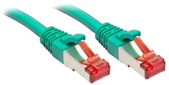 Tinklo Kabelis - LINDY Cat.6 S/FTP Tinklo Kabelis, RJ45, M/M, 250MHz, 27AWG, 0.5 m, Žalias