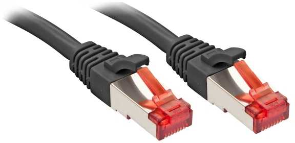 Tinklo Kabelis - LINDY Cat.6 S/FTP Tinklo Kabelis, RJ45, M/M, 250MHz, 27AWG, 15 m, Juodas