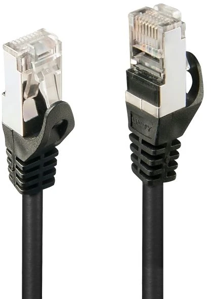 Tinklo Kabelis - LINDY Cat.5e F/UTP Tinklo Kabelis, RJ45, M/M, 100MHz, 2 m, Juodas