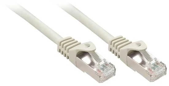 Tinklo Kabelis - LINDY Cat.5e F/UTP Tinklo Kabelis, RJ45, M/M, 100MHz, CCA, 1 m, Pilkas