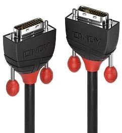Lindy Vaizdo Laidas - DVI-D Dual Link 5m M/M 2560x1600 60Hz Juodas