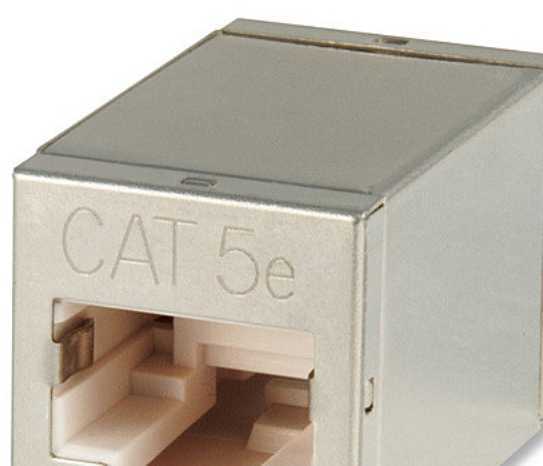 Tinklo Priedas - LINDY RJ45 STP Cat. 5e Dvigubas Sujungimas