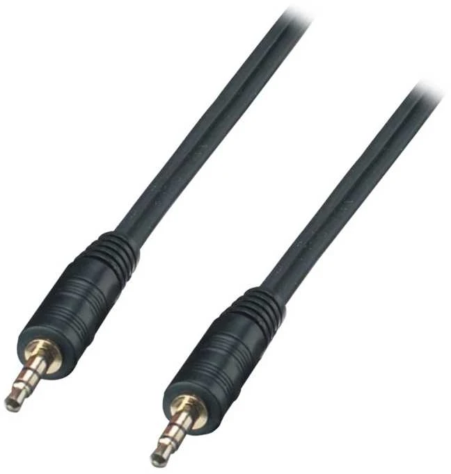 Garso Kabelis - LINDY Garso Kabelis 3.5 mm Stereo, 3 m, Juodas