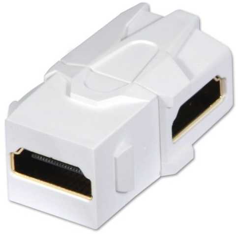 HDMI Adapteris - Lindy 90° F-F Keystone Jungtis