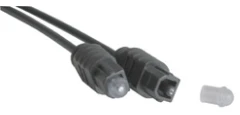 Optinis Garso Kabelis - Lindy TosLink SPDIF 2 m