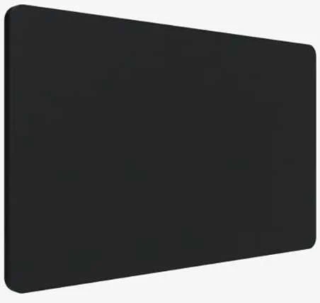 Lintex Stalinė pertvara Edge 1200x700mm, audinys Fiji, juoda