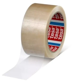 Lipni juosta Tesa 4120 PVC 50 mm x 66 m ruda - (66 metrai ritinėlyje)