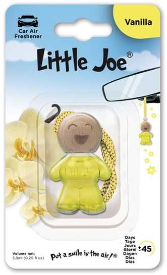 Little Joe Bottle Car Air Freshener - Vanilla